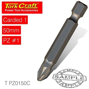 Tork Craft POZI No. 1 x 50mm Power Insert Bit | T PZ0150C