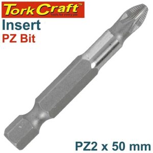 Tork Craft POZI No. 2 x 50mm Power Insert Bit | T PZ0250C
