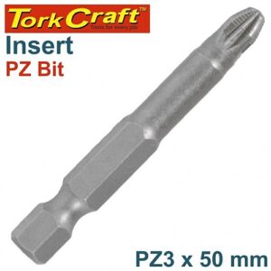 Tork Craft POZI No. 3 x 50mm Power Insert Bit | T PZ0350C