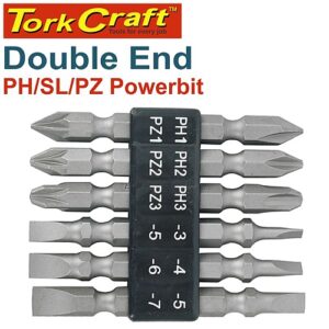 6 Piece Double End Screw Driver Bit Set (T SC06506C)