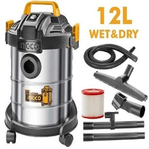 Ingco 12L Wet & Dry Vacuum Cleaner 800W | VC14122