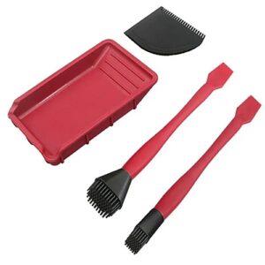 Toolmate Non Stick Silicone Glue Brush & Application Kit | TA-GLUEK