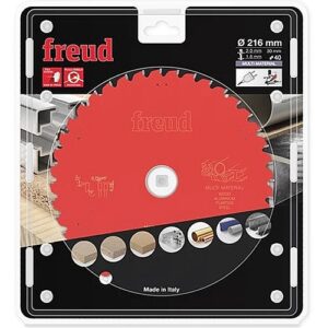 Freud Saw Blade Ø216 MM X B30 MM X 2/1.6 MM - 40T | FR16M001M