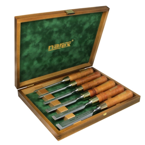 Narex Wood Line Profi 6Pc PREMIIUM Bevel Edge Chisel Set | 061853250