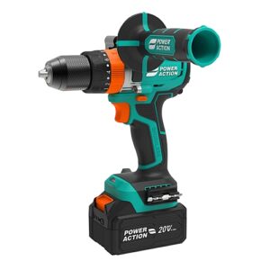 Power Action 20V Cordless BL Impact Drill Driver 13mm, 2.0Ah Kit | BID20B