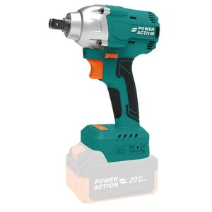 Power Action 20V Cordless BL Impact Wrench 280Nm (Bare Tool) | BIW20