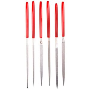 Eze-Lap 6Pc Diamond Needle File Set, Coarse Grit (250) | 018600C