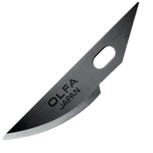 Olfa 5Pc Curved Art Blades for AK-4, 8mm x 38.5mm | BLA KB4-R