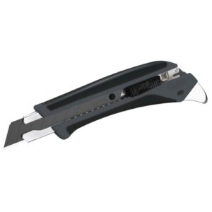 Olfa Gray 18mm Heavy Duty Auto Lock Utility Snap-Off Knife | CTR L5-AL-GRAY