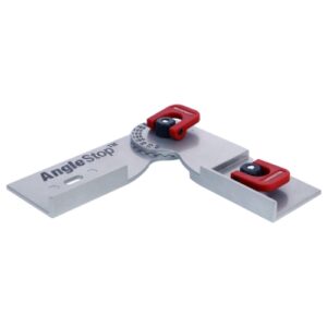 Milescraft AngleStop, T-Track Stop for Any Angle | 4033