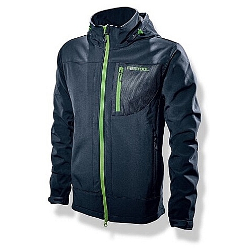 Festool Mens's Soft Shell Jacket, Small (S)