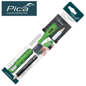 Pica Pocket C/W 1 For All Black & White Marking Pencil In Blister (PICA505-03)