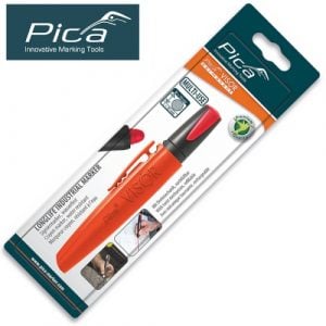 Pica Visor Permanent Marker Red In Blister (PICA990-40-SB)